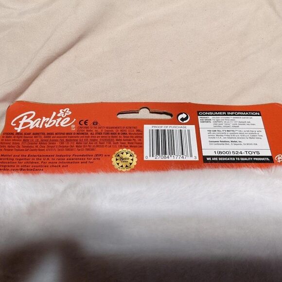 🆕NWT 2004 BARBIE HOLIDAY STOCKING GIFT SET - Picture 4 of 4